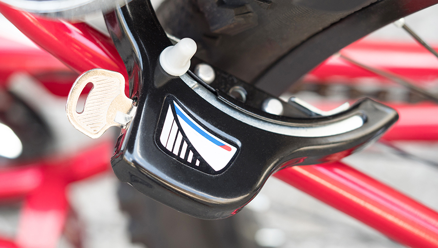 シリンダー式リング錠