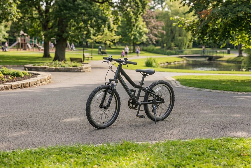 子ども向け自転車 片足スタンド