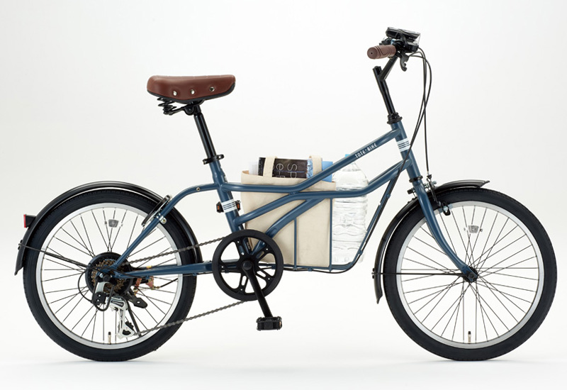 トートフレーム構造を採用した小径自転車「トートバイク」