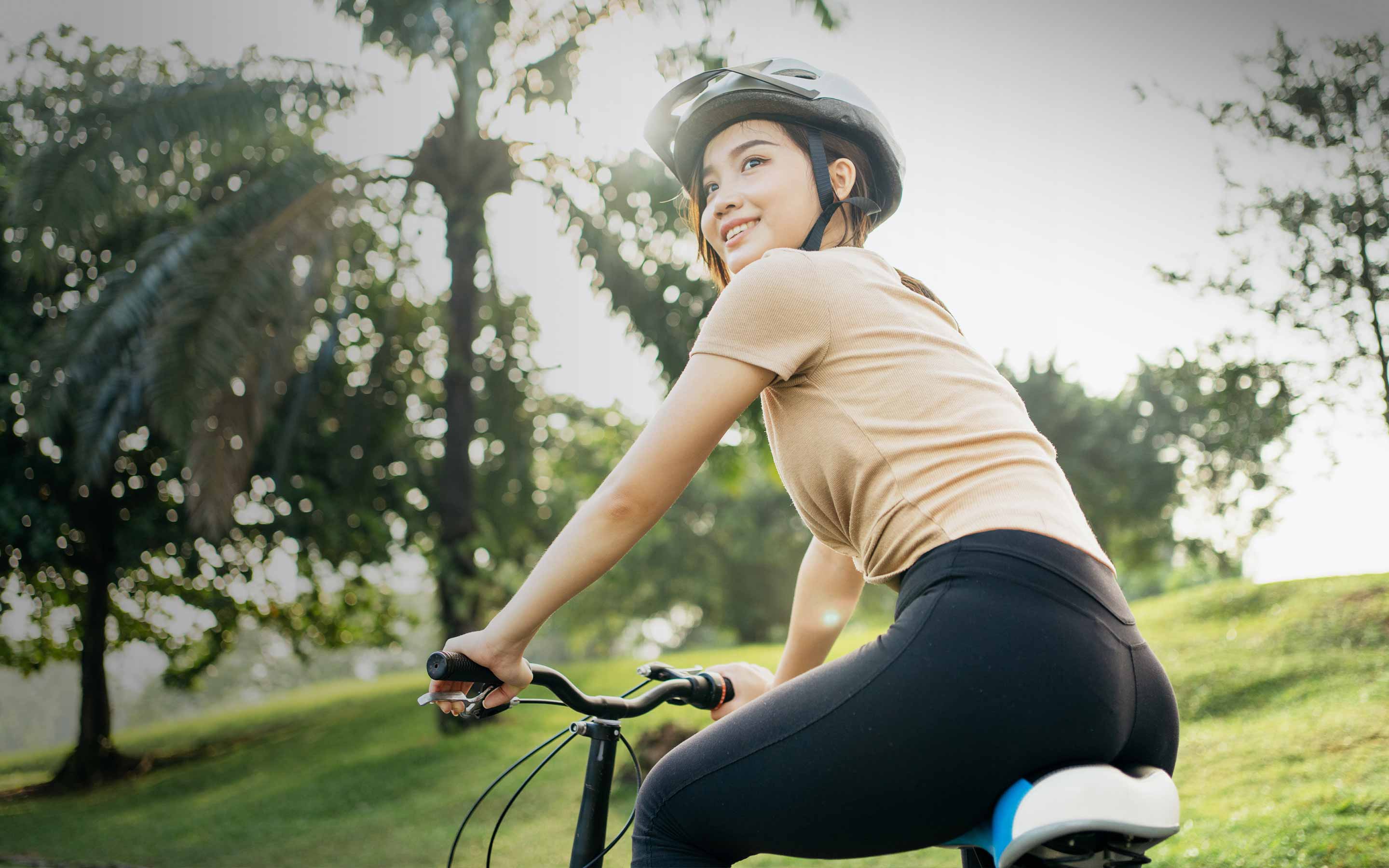 自転車は、人に笑顔を届ける